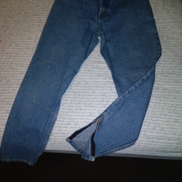 Vintage Guess Ankle Zip Highrise Jeans - Picture 3 of 3
